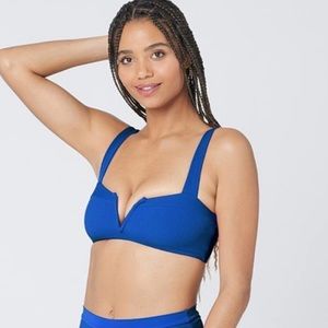 L Space Lee Lee Bikini Top Indigo Small